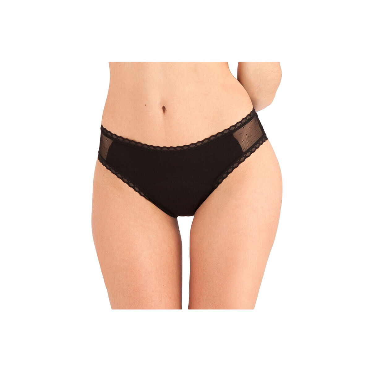 Cueca menstrual Femme Republique Preto